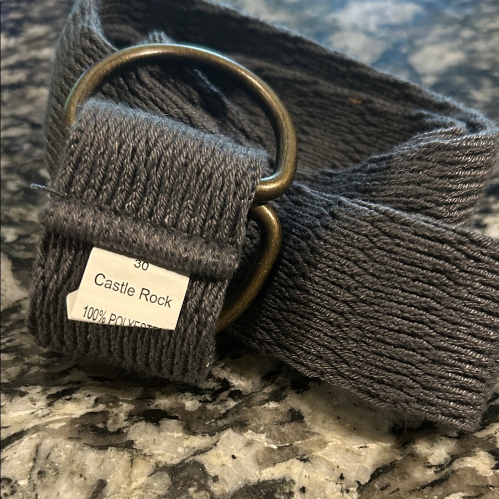 Gray Men's Belt